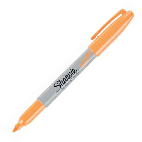 Sharpie Fine Neon Orange
